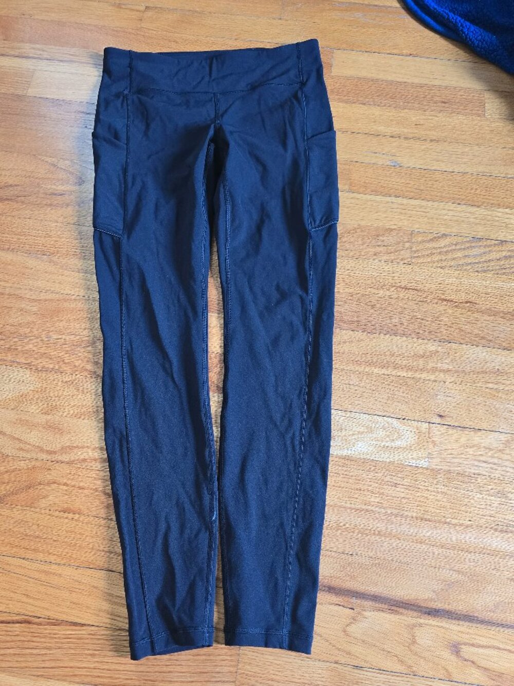 lululemon Black Tights with Pockets size 8